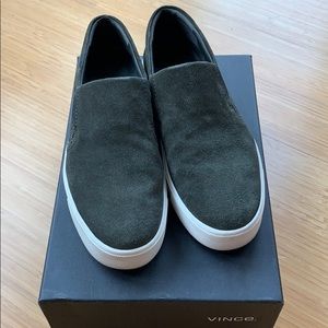 Vince Blair Suede - green shoes